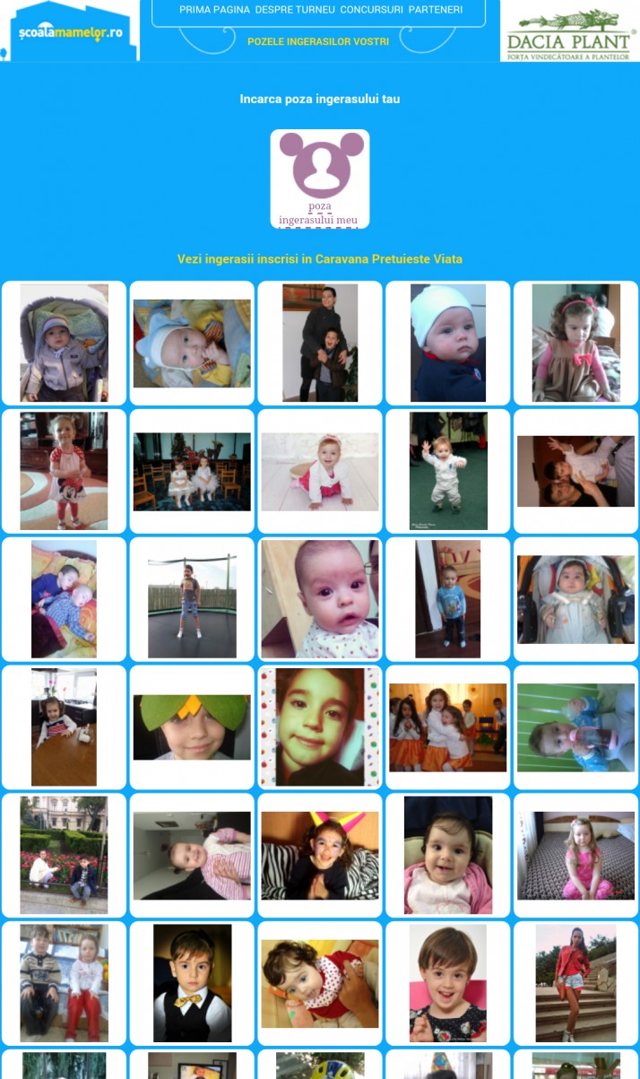 Caravana Pretuieste Viata - Ingerasi inscrisi