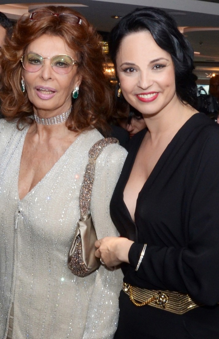 Andreea Marin Banica - alaturi de "divina" Sophia Loren la Marsilia